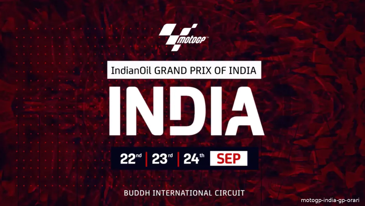 motogp india gp orari