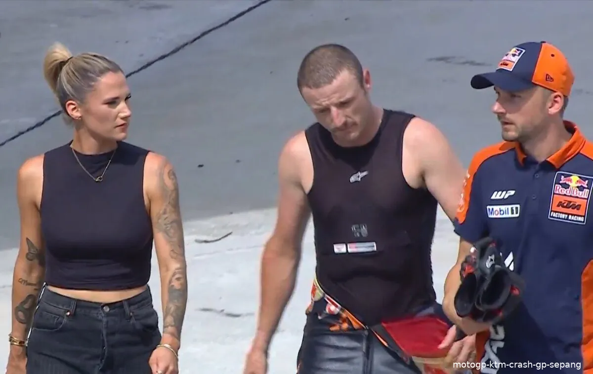 motogp ktm crash gp sepang