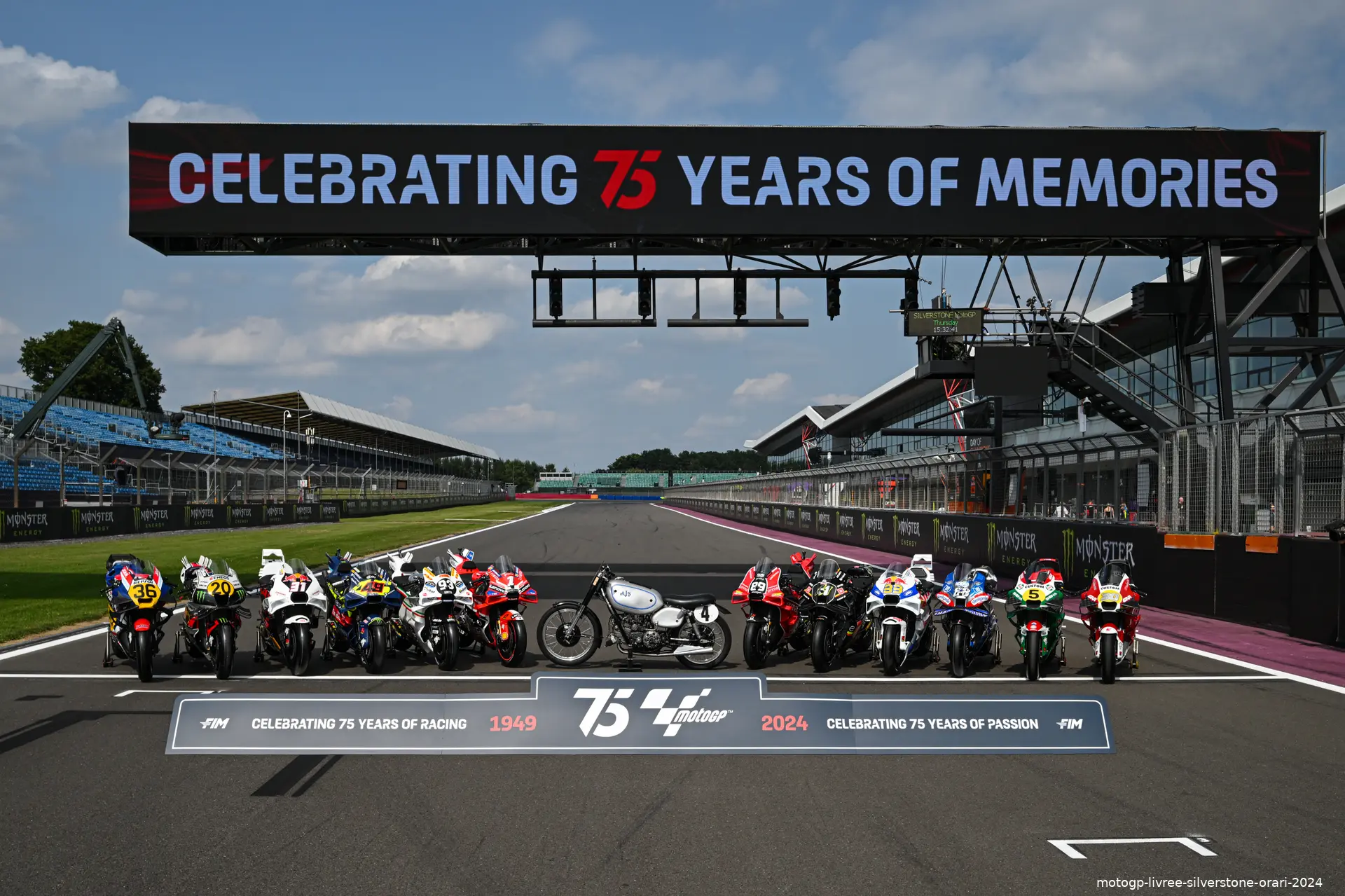 motogp livree silverstone orari 2024