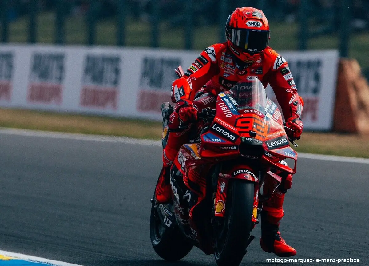 motogp marquez le mans practice