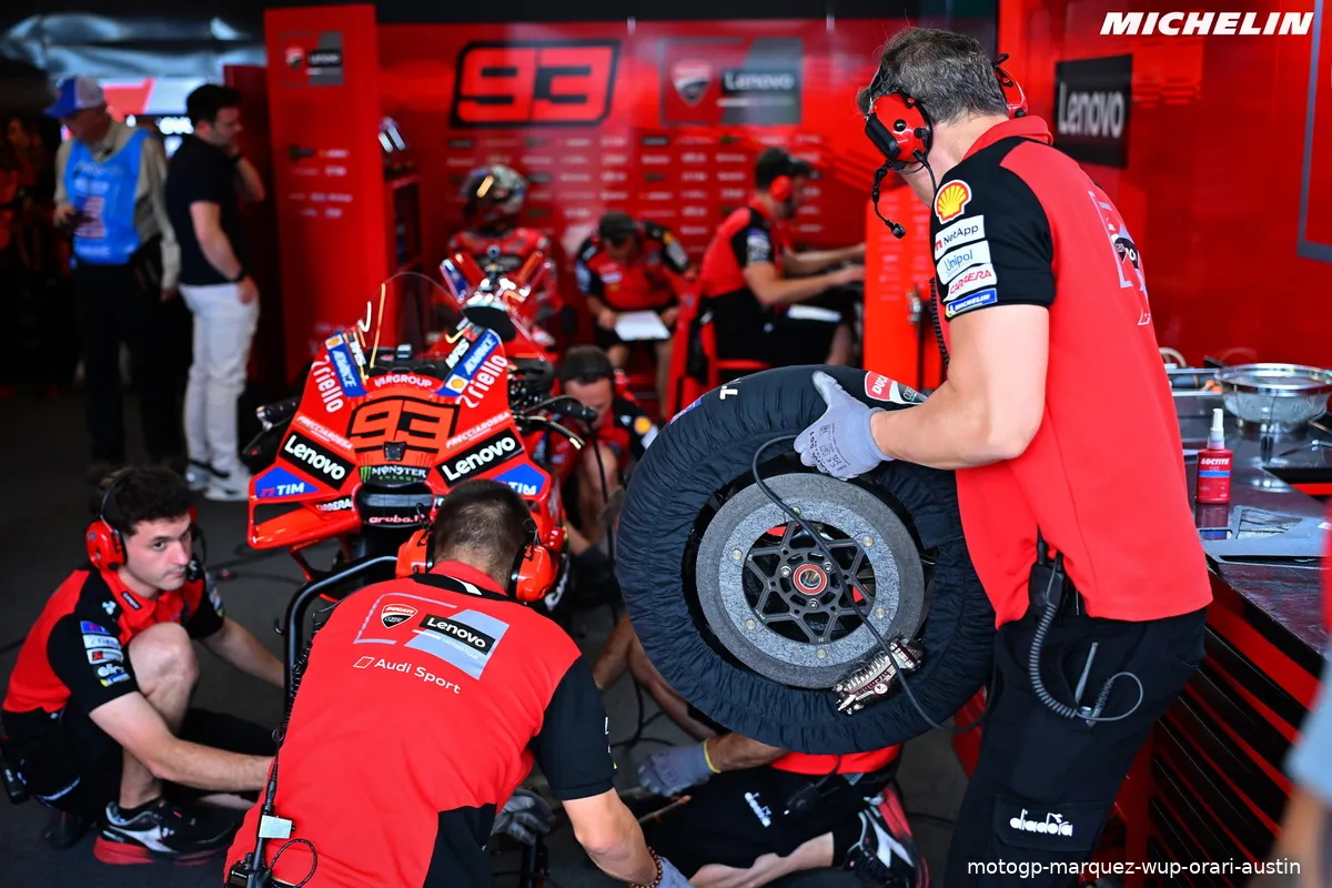 motogp marquez wup orari austin