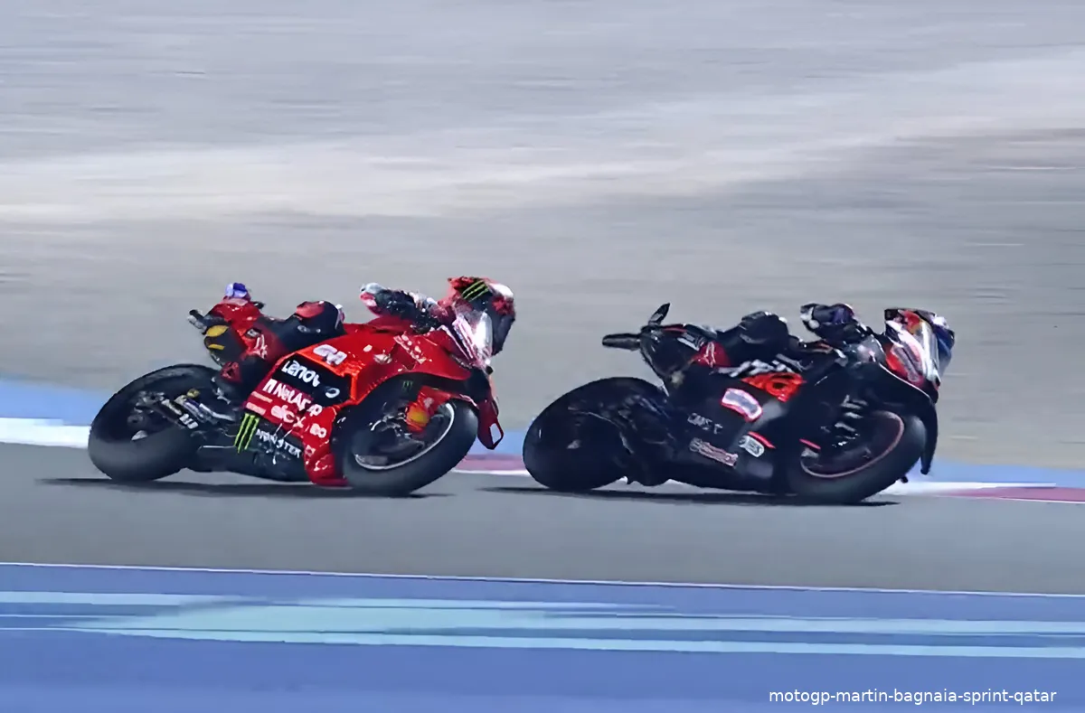motogp martin bagnaia sprint qatar