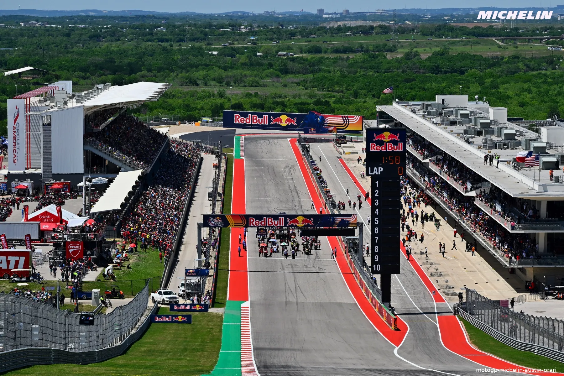 motogp michelin austin orari