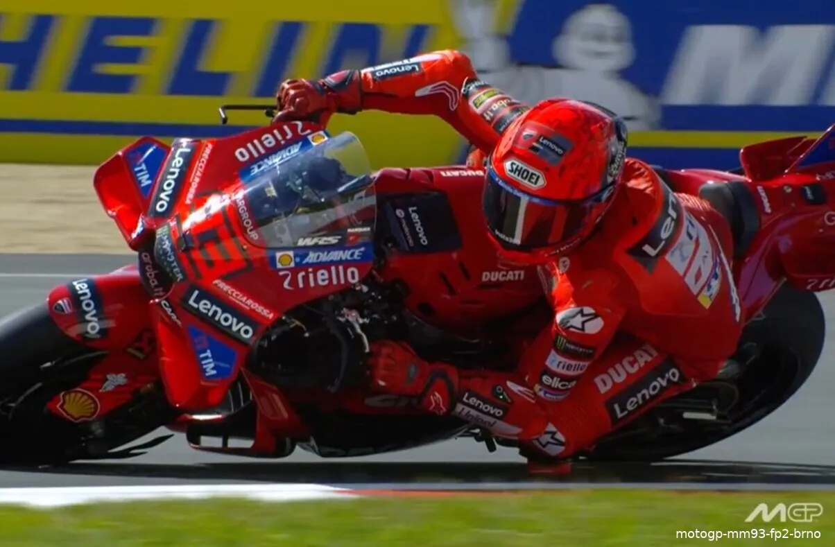 motogp mm93 fp2 brno