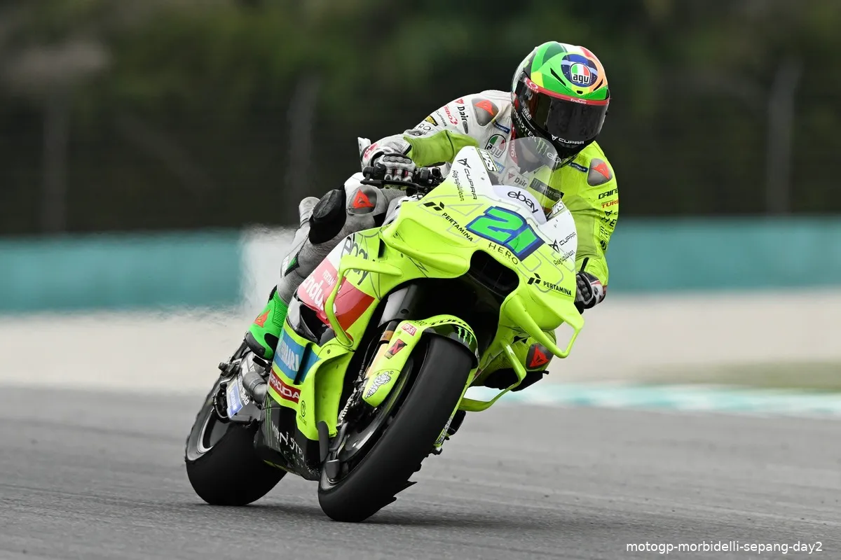 motogp morbidelli sepang day2