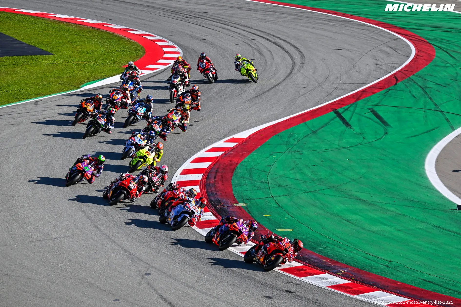 motogp moto2 moto3 entry list 2025