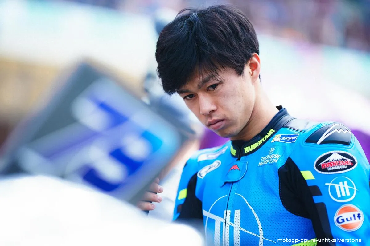 motogp ogura unfit silverstone