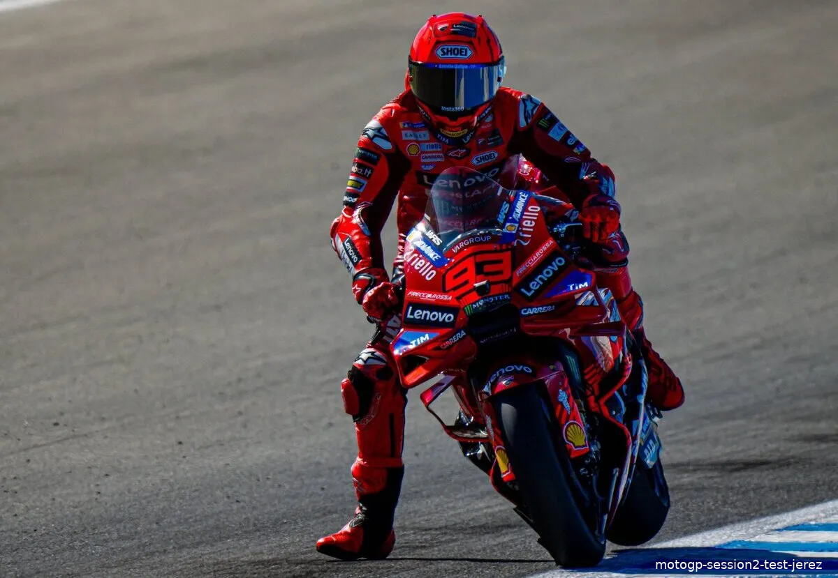 motogp session2 test jerez