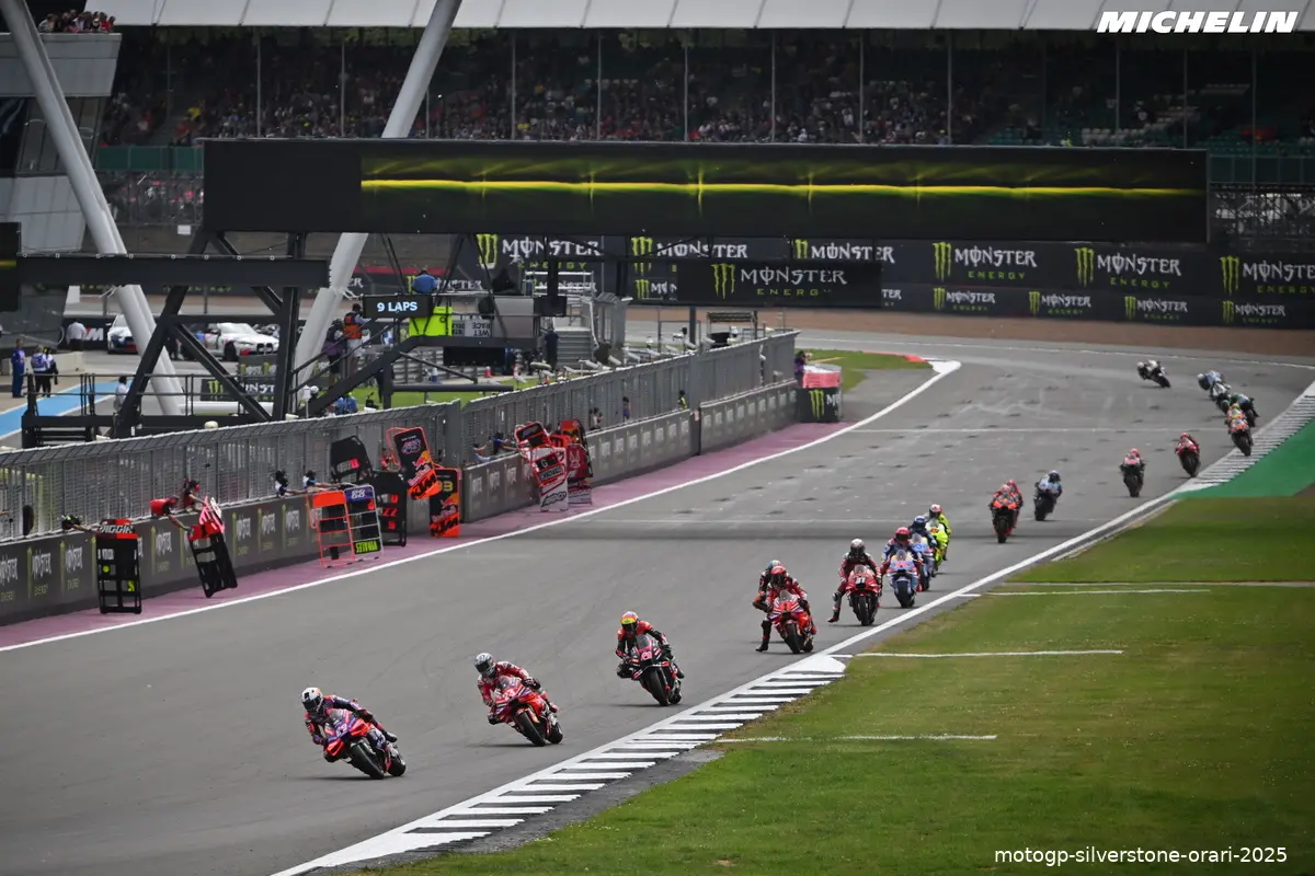 motogp silverstone orari 2025