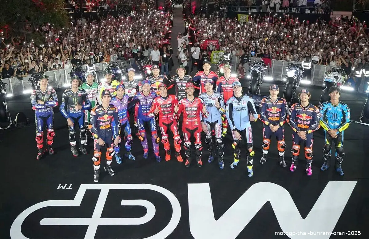 motogp thai buriram orari 2025