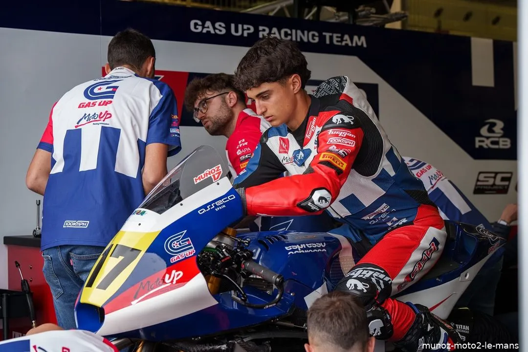 munoz moto2 le mans