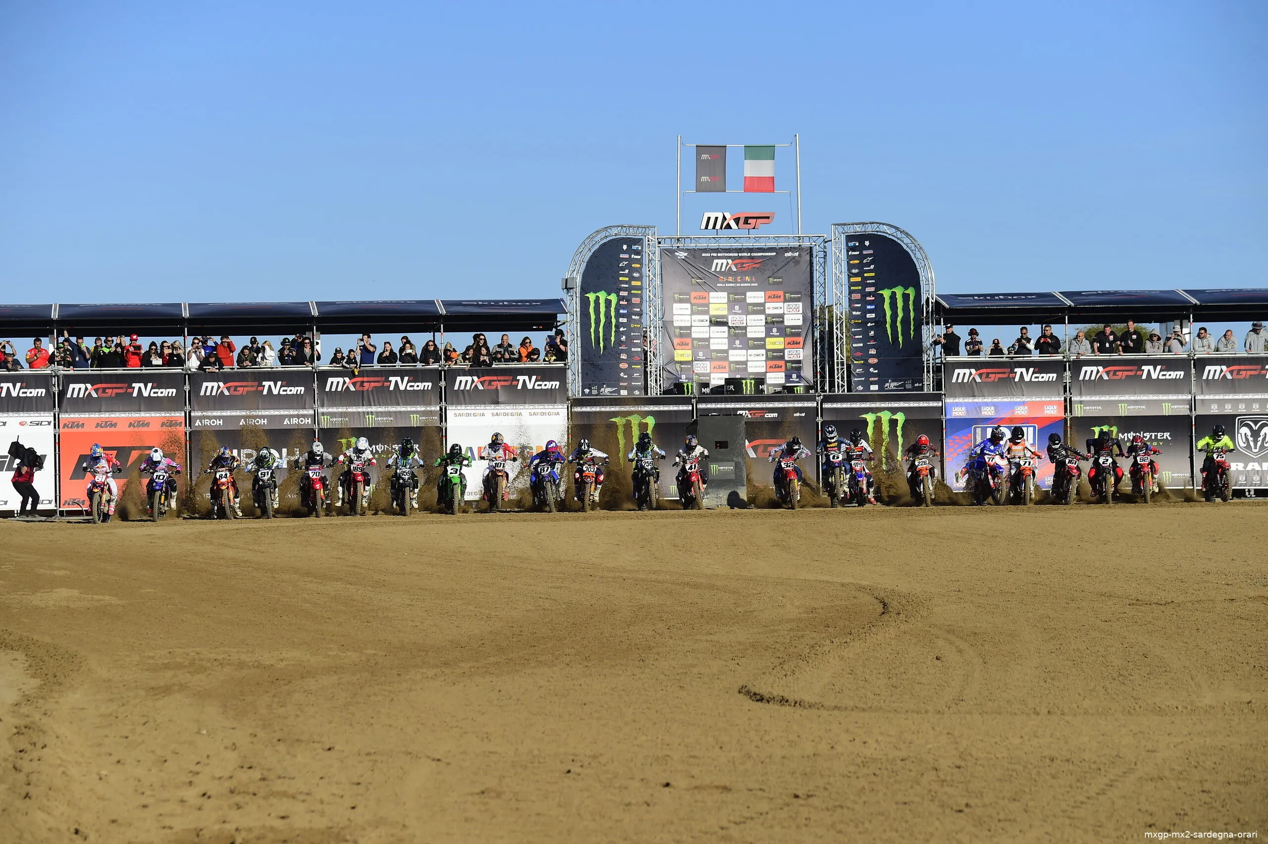 mxgp sardegna orari