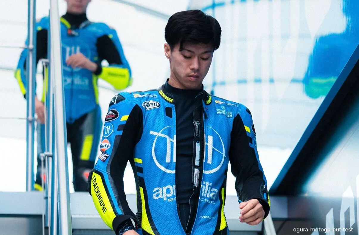 ogura motogp out test