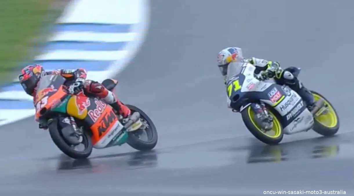 oncu win sasaki moto3 australia