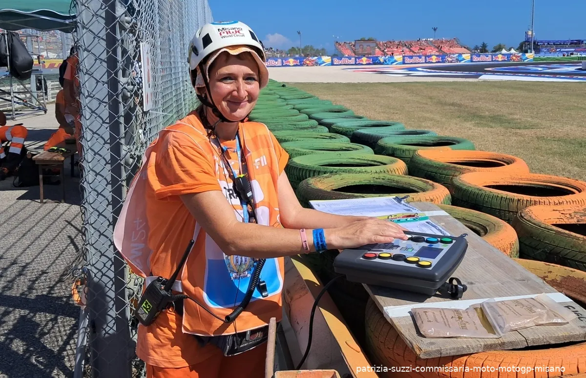 patrizia suzzi commissaria moto motogp misano