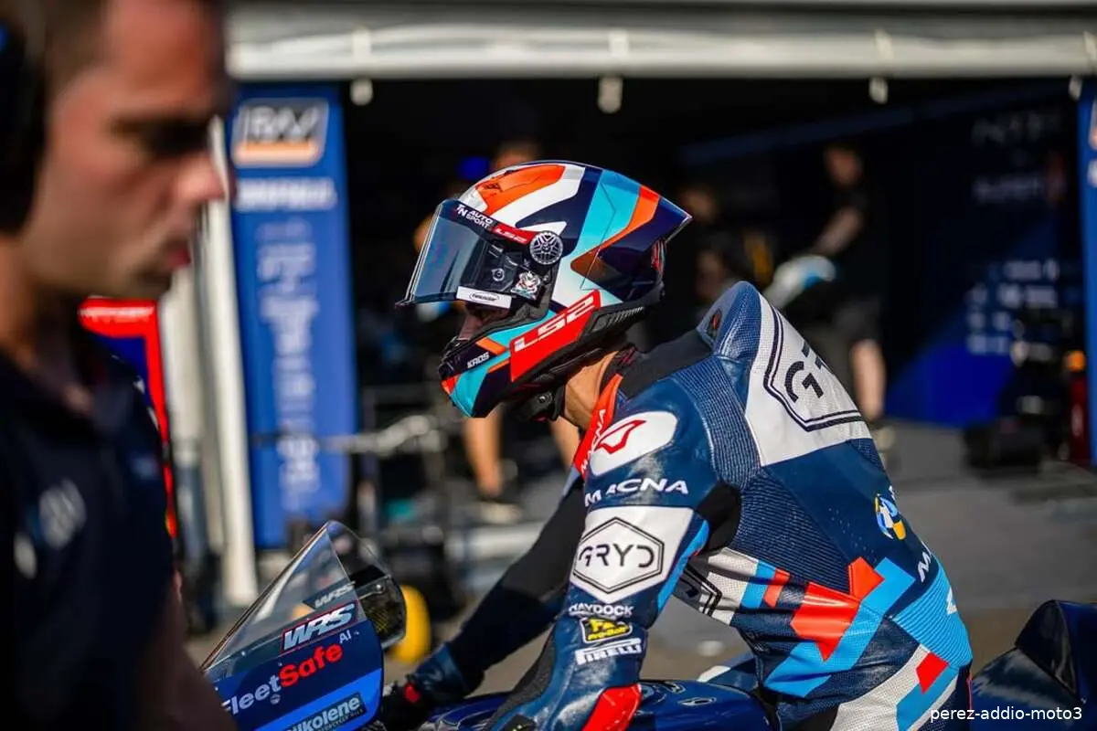 perez addio moto3