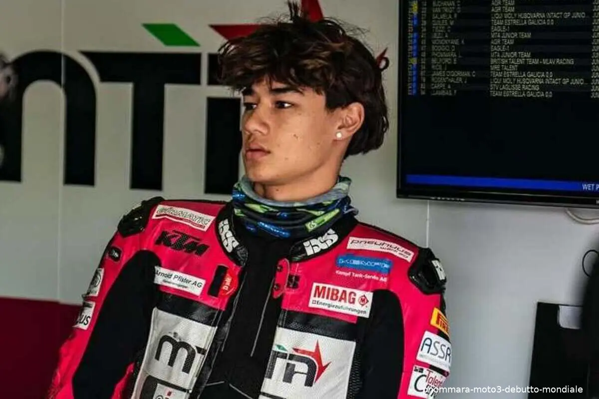 phommara moto3 debutto mondiale