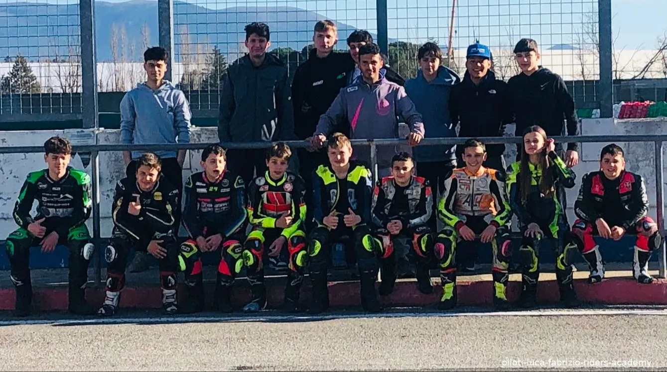 piloti luca fabrizio riders academy