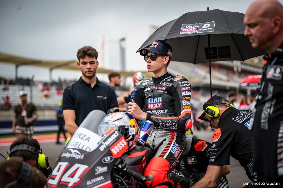 pini moto3 austin