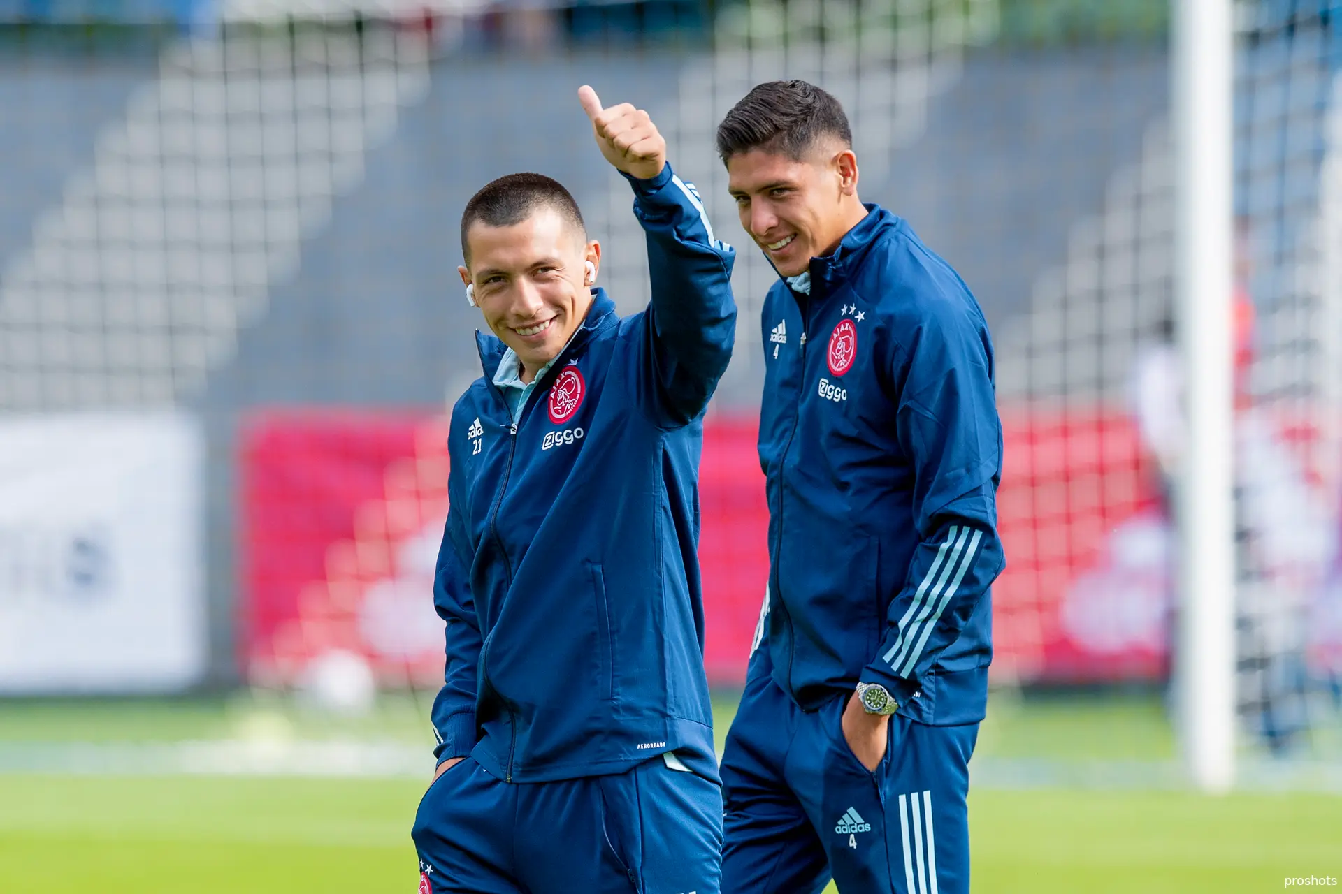 Lisandro Martínez Edson Álvarez trainingspak
