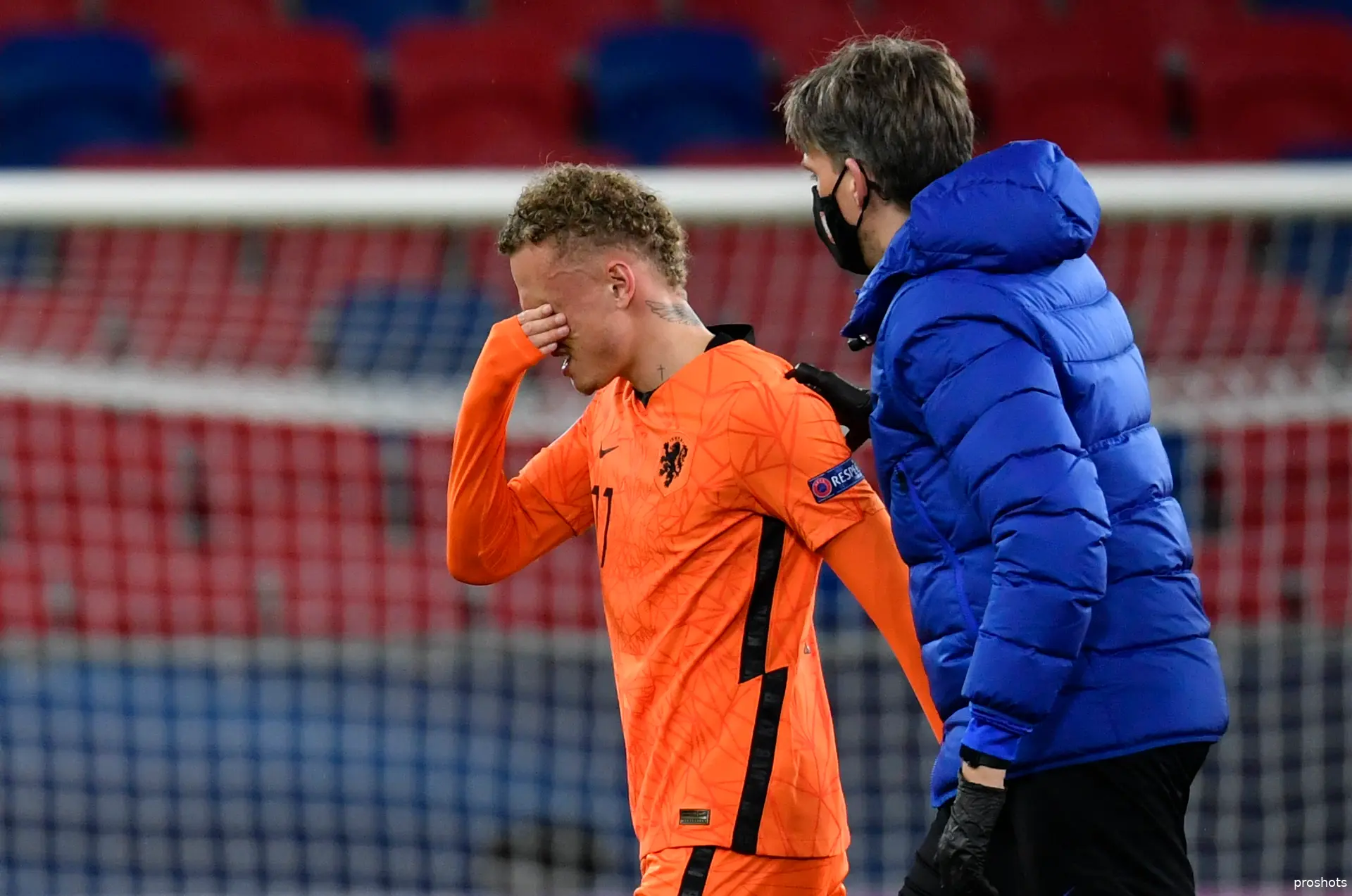 Noa Lang Blessure EK Onder 21