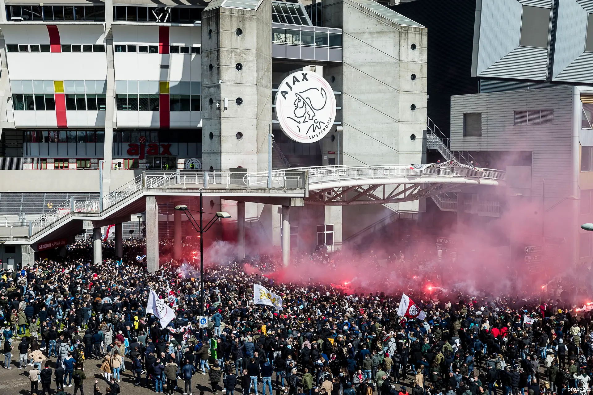 Ajax Fans Kampioenswedstrijd Landstitel 35