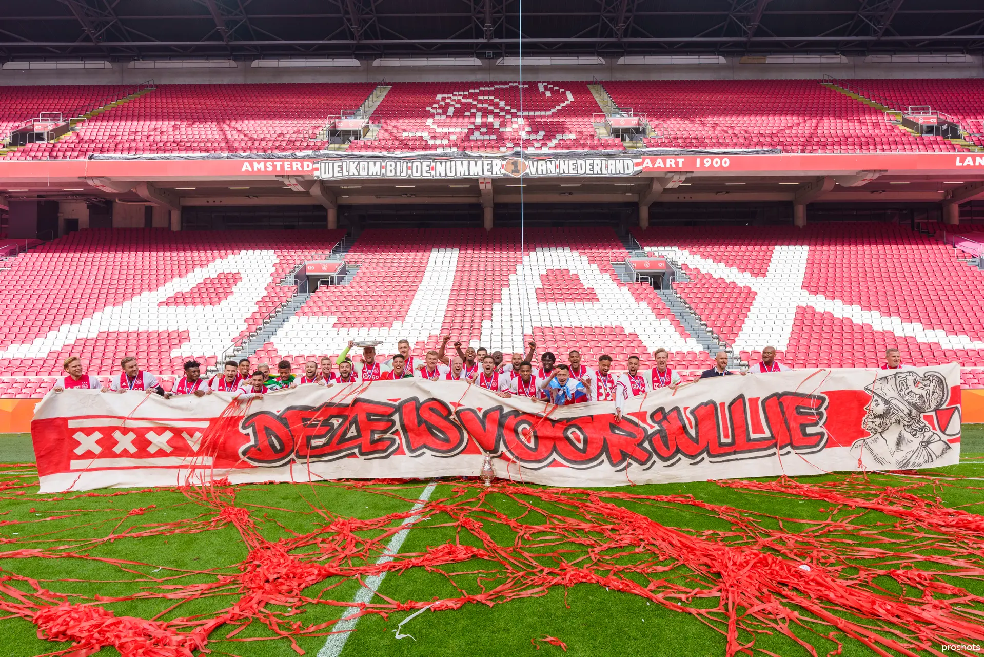 ajax selectie kampioen