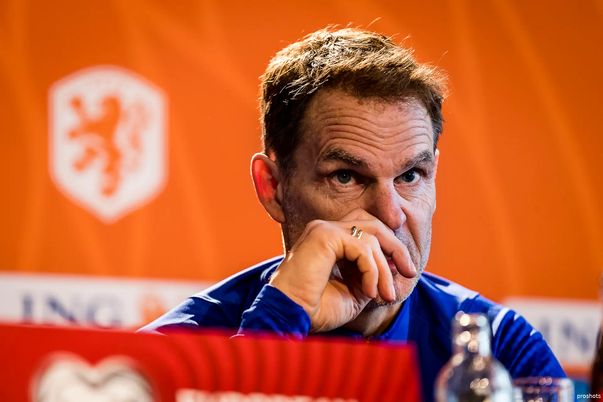 frank de boer persconferentie nederlands elftal