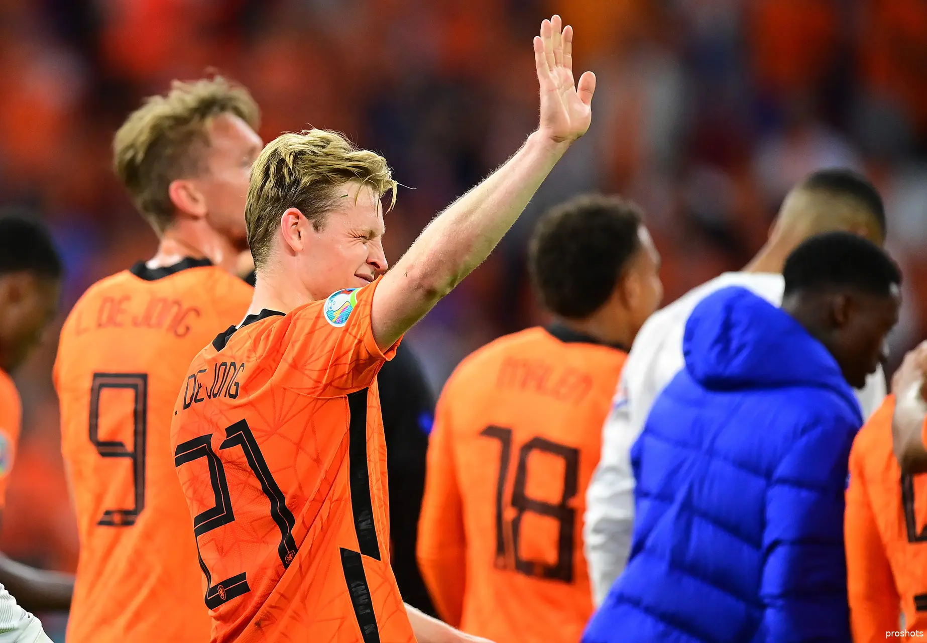 frenkie de jong oranje