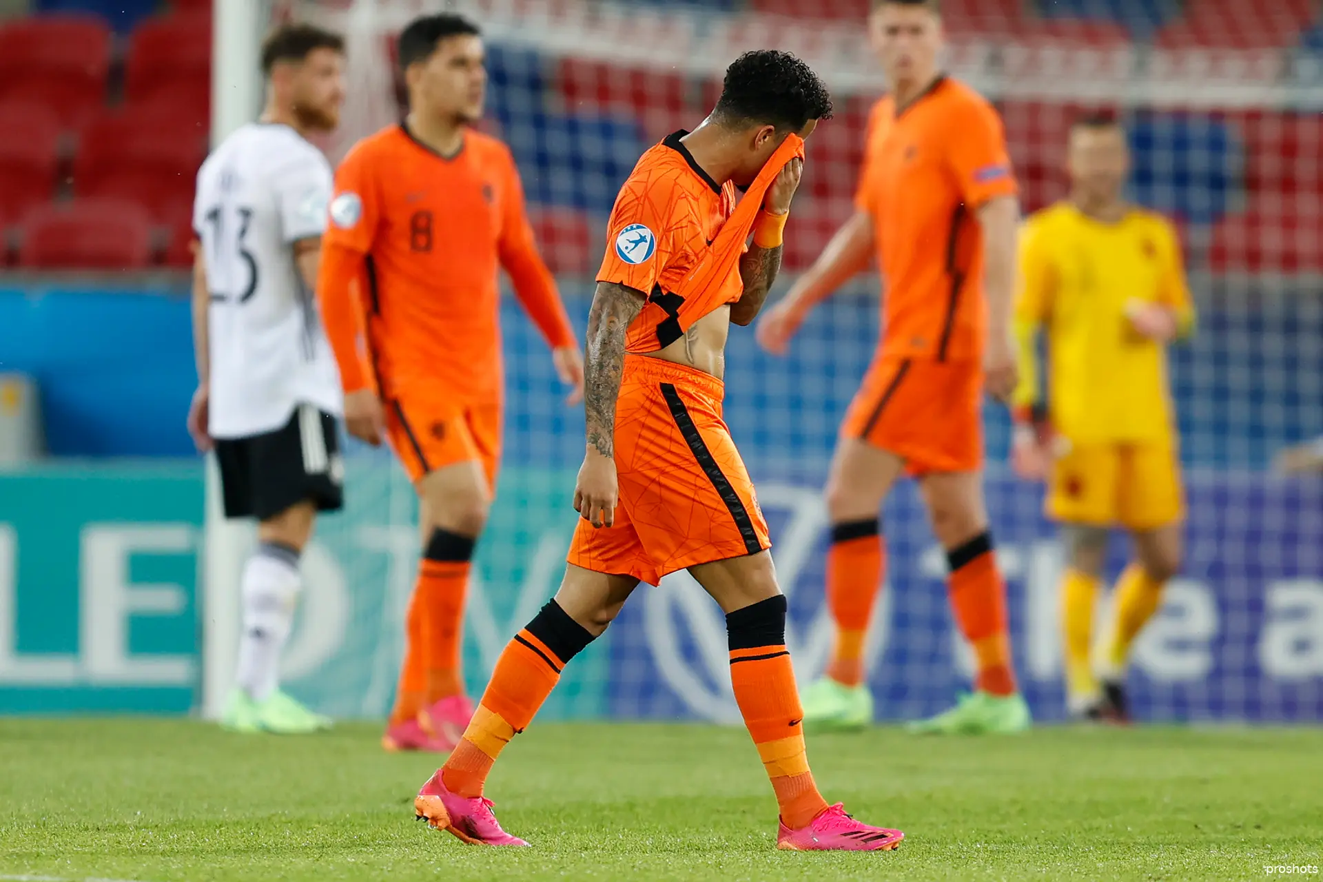 Justin Kluiver Jong Oranje Jong Duitsland