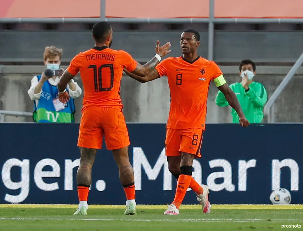 Memphis Depay Georginio Wijnaldum