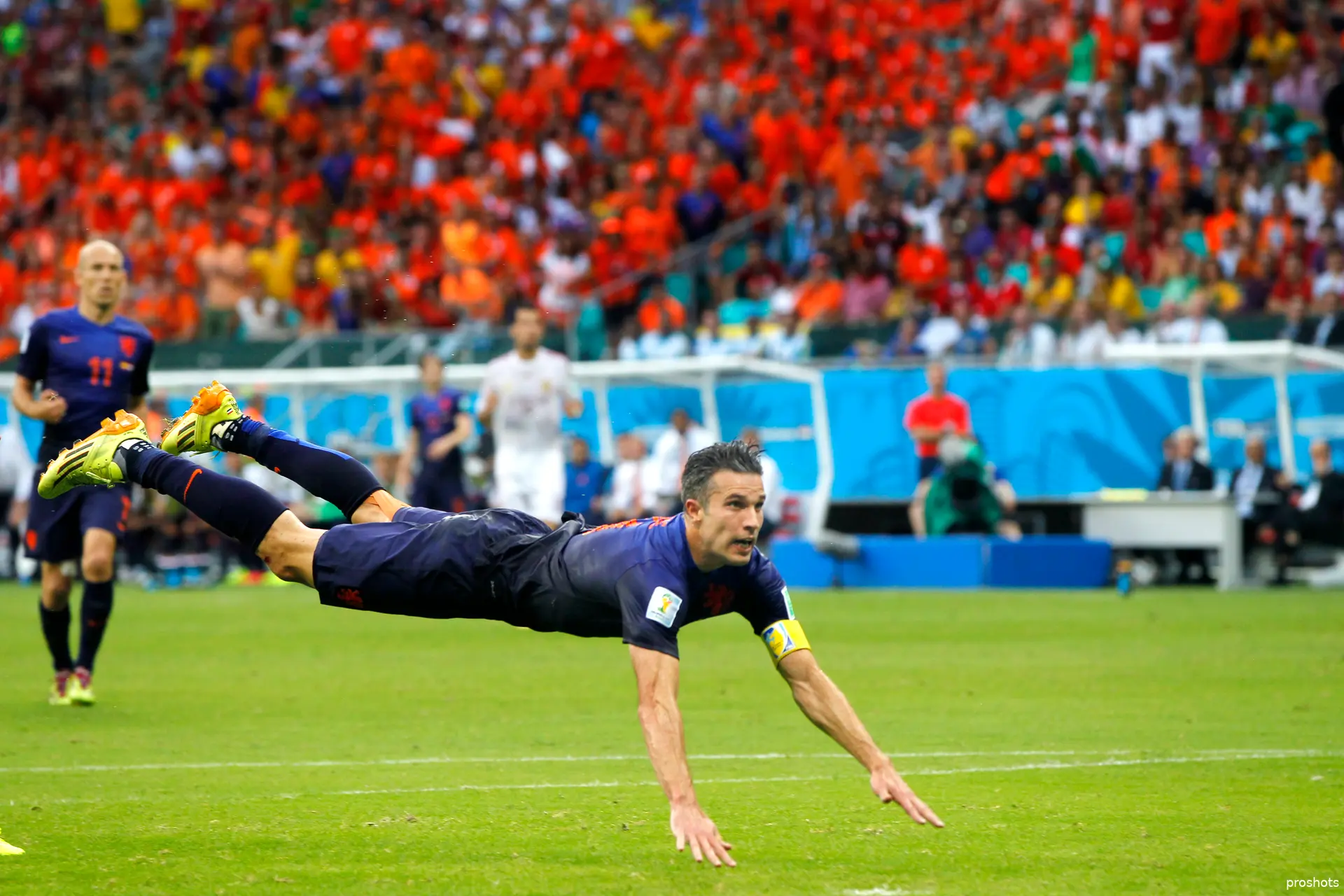 robin van persie daley blind nederland spanje