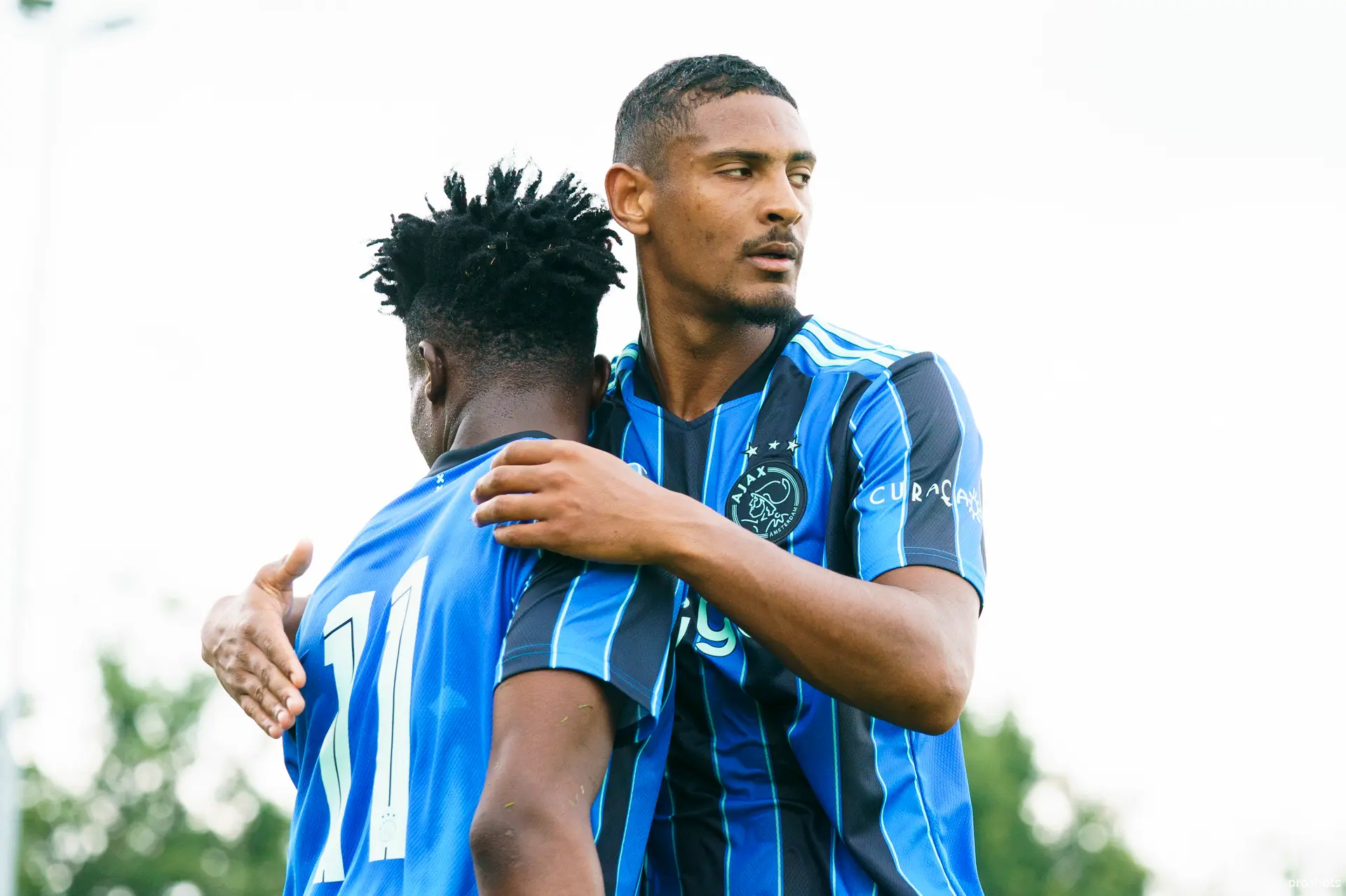 mohammed kudus sebastien haller ajax