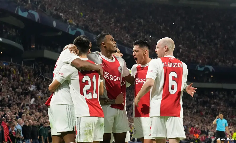 ajax doelpunt borussia dortmund