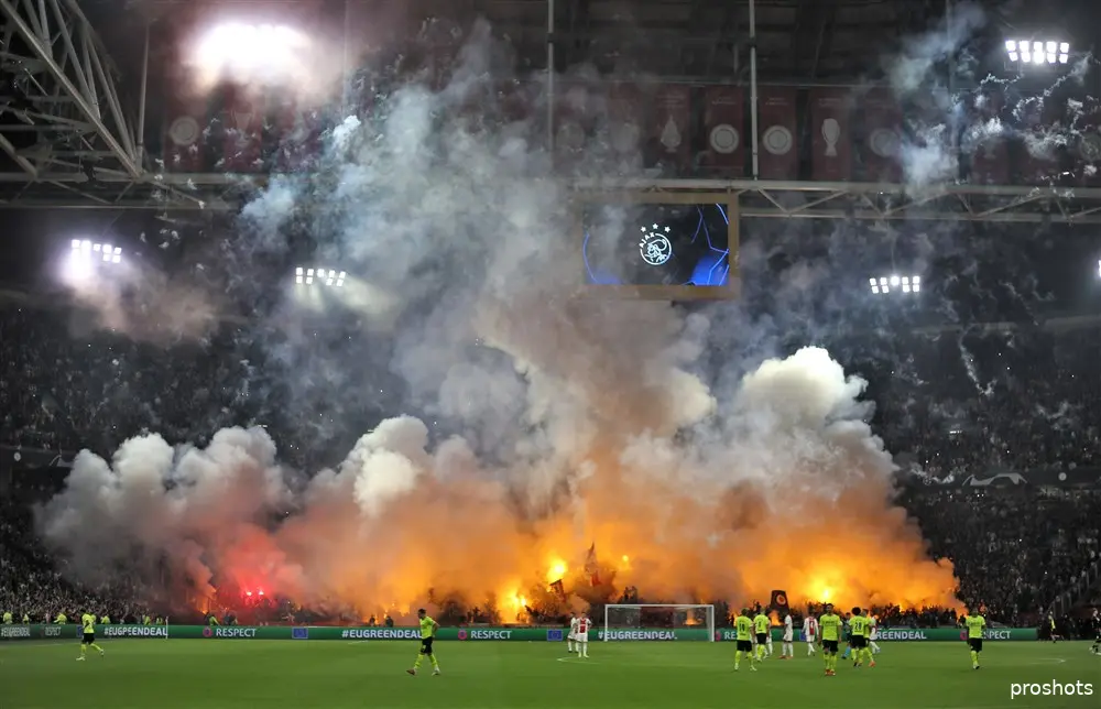 ajax johan cruijff arena champions league dortmund