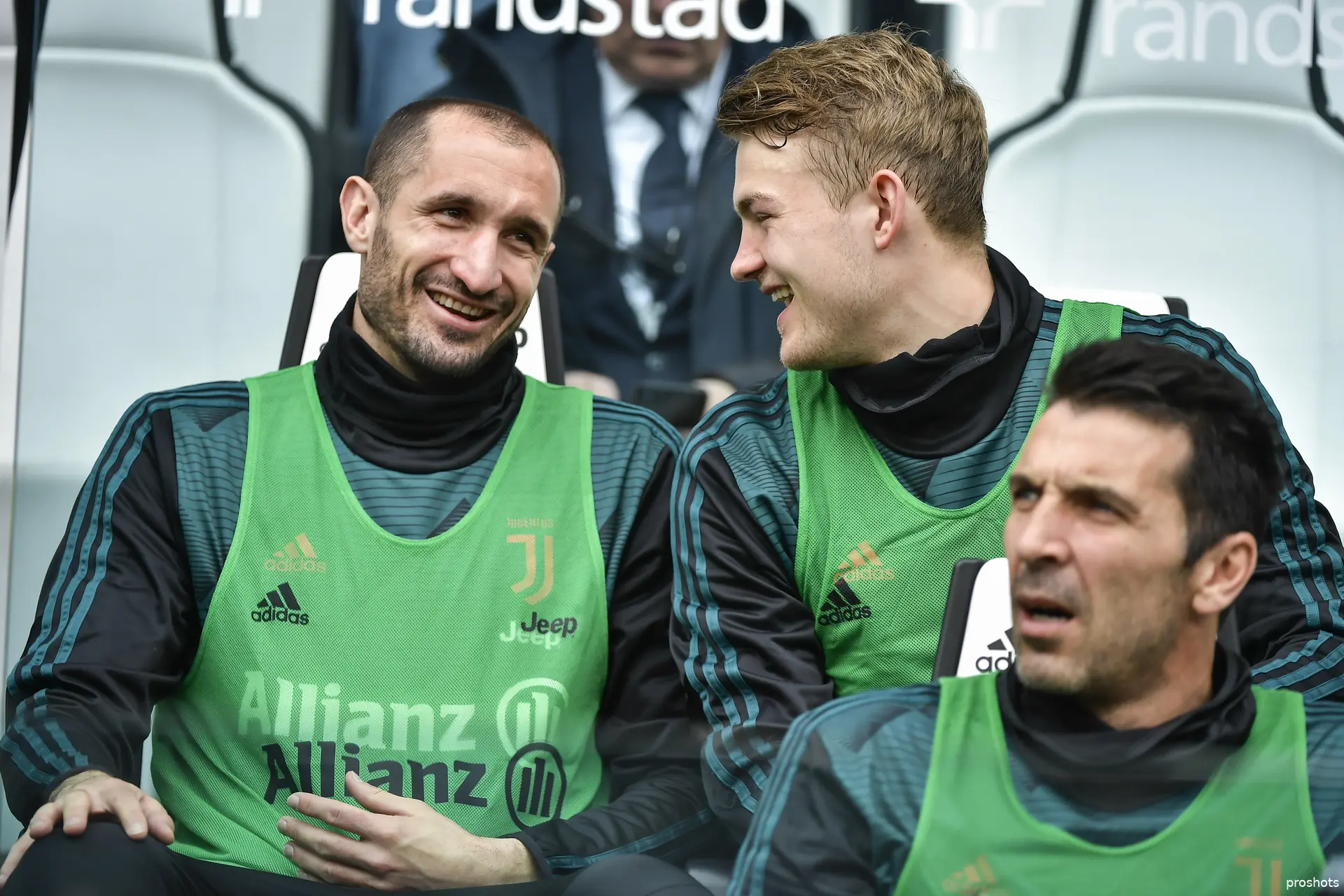 Giorgio Chiellini Matthijs de Ligt Juventus