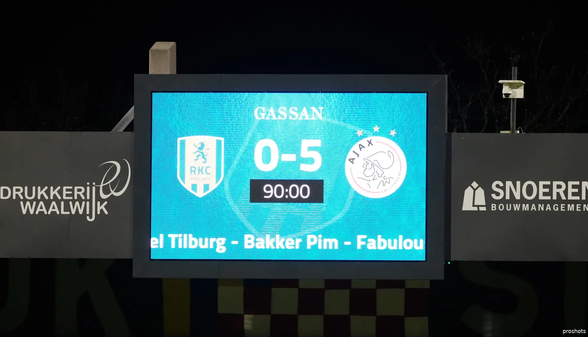 rkc waalwijk ajax