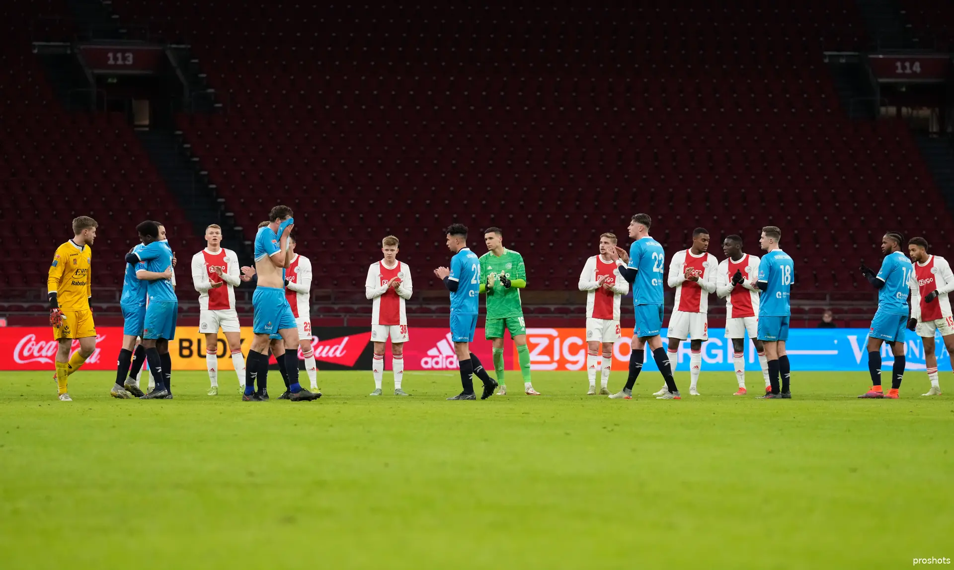 Devin Plank Ajax Excelsior Maassluis KNVB Beker