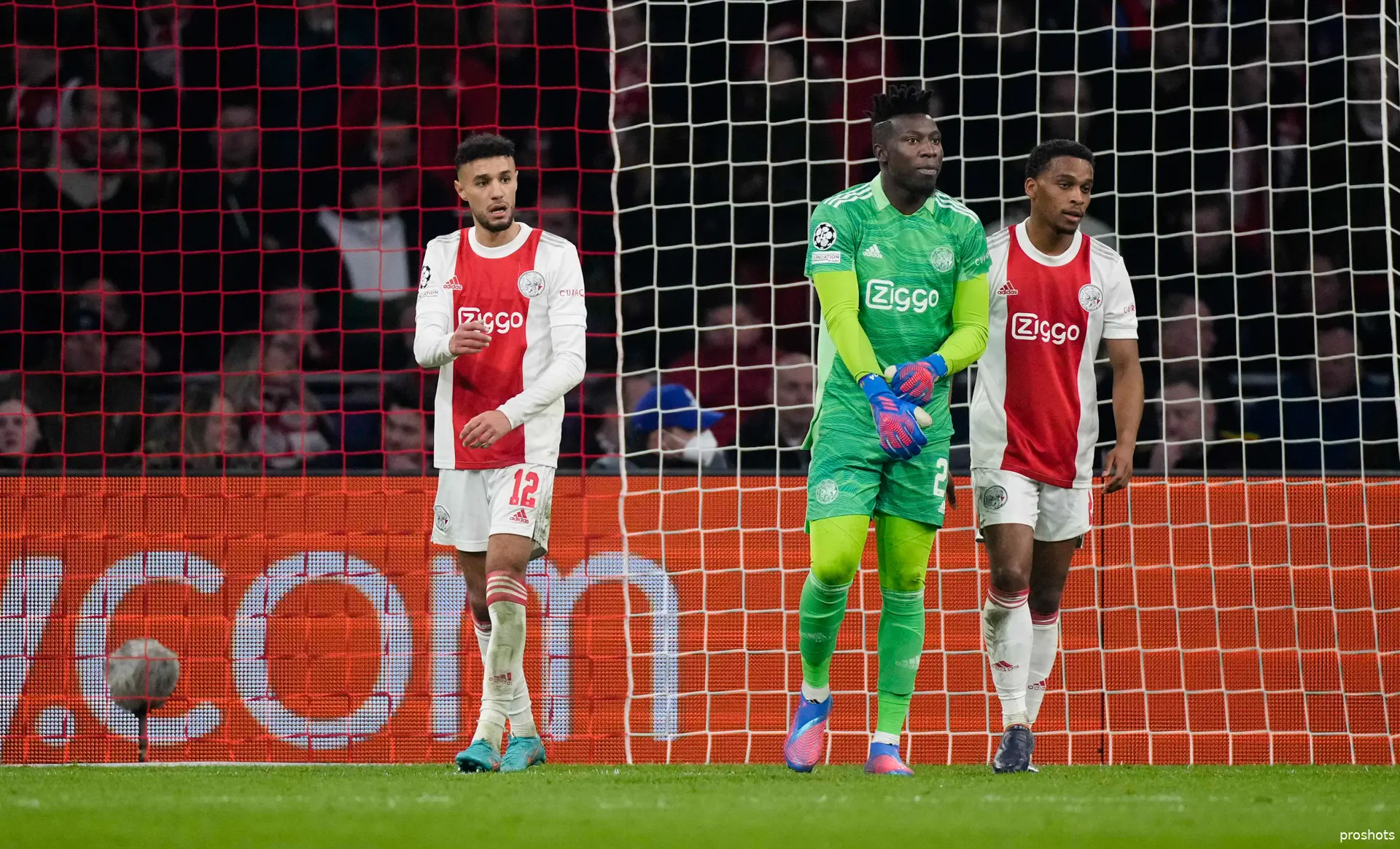ajax spelers balen champions league benfica