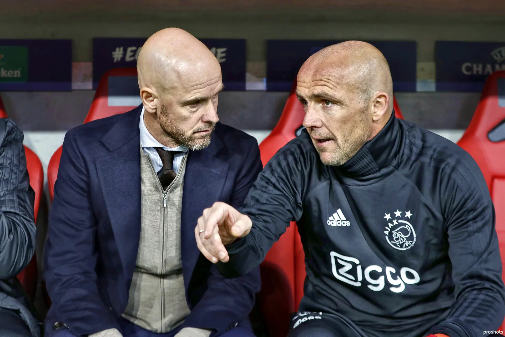 erik ten hag alfred schreuder ajax