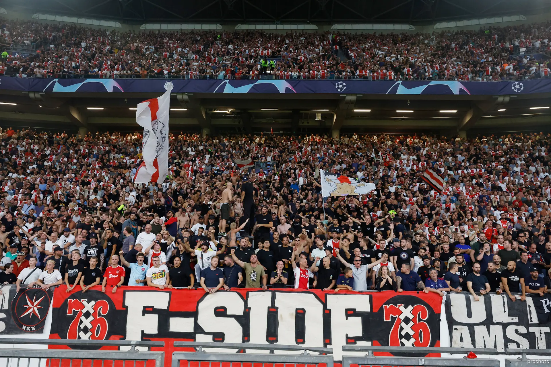 ajax fans rangers