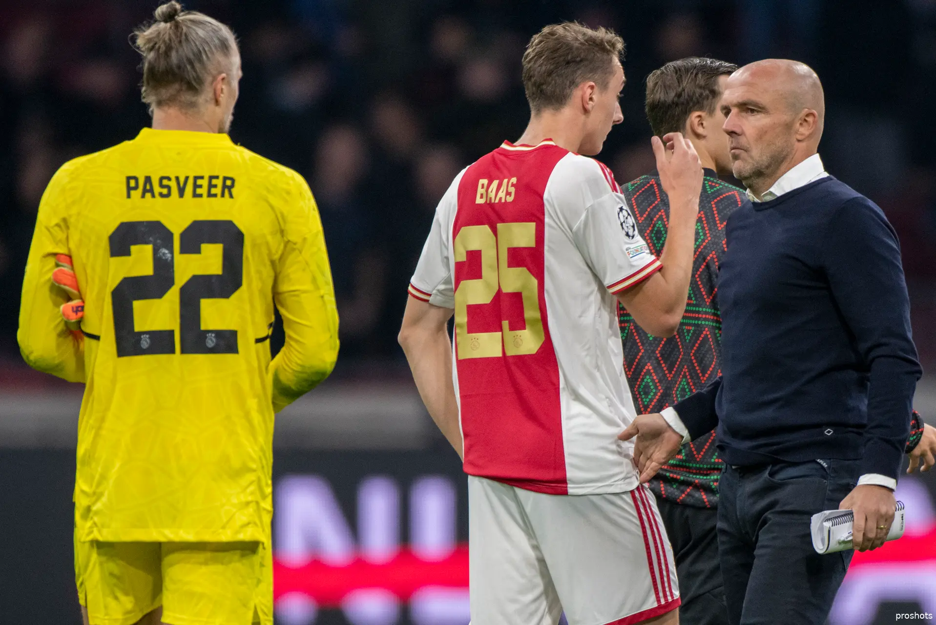 alfred schreuder ajax napoli champions league