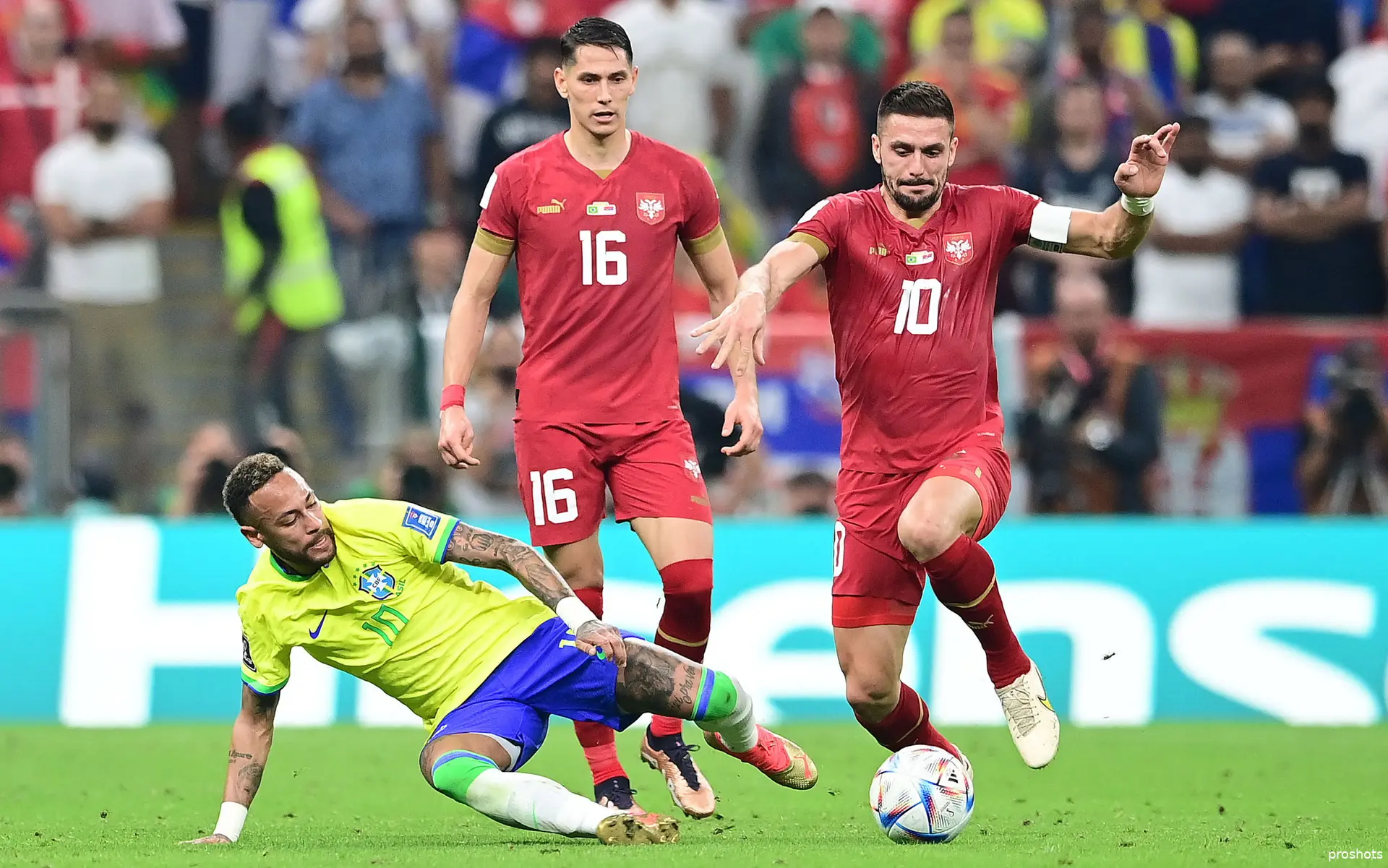 Dusan Tadic Neymar WK 2022