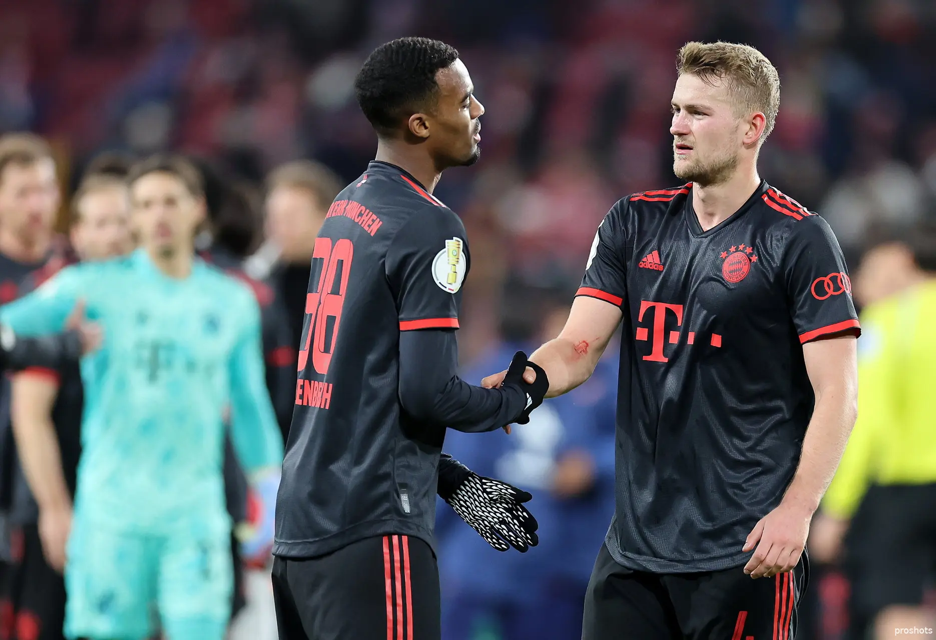 matthijs de ligt ryan gravenberch bayern