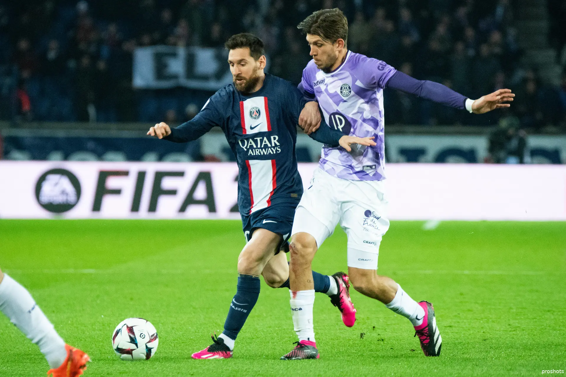 stijn spierings lionel messi psg toulouse