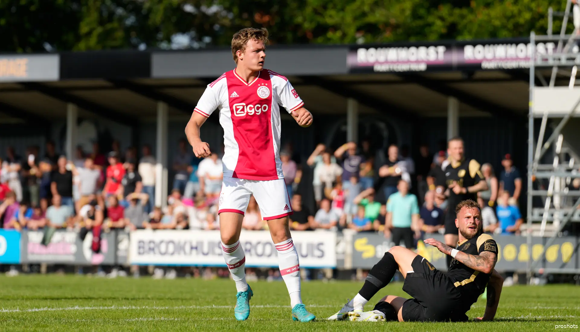 ajax meppen oefenwedstrijd
