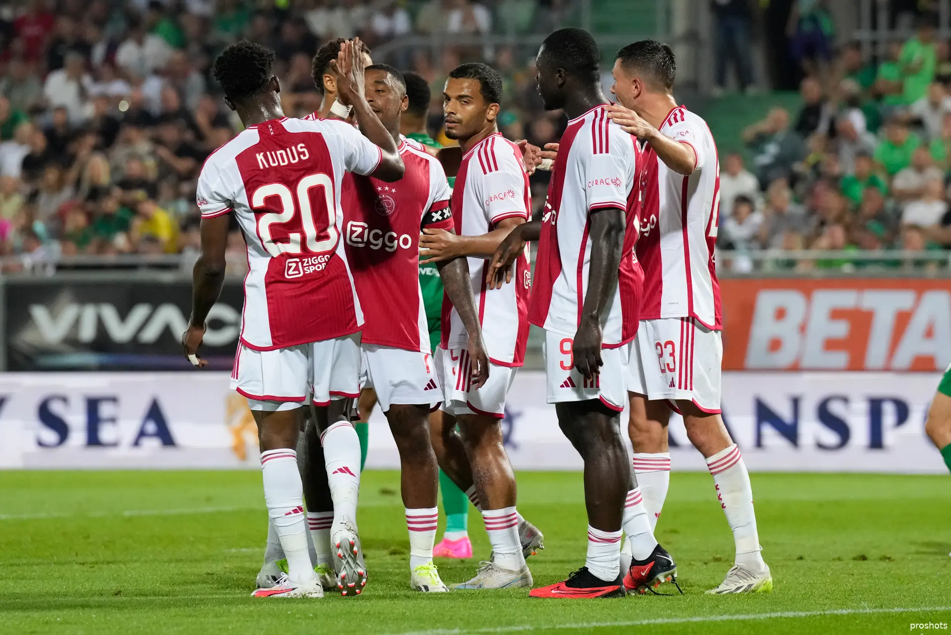 ludogorets ajax hele elftal