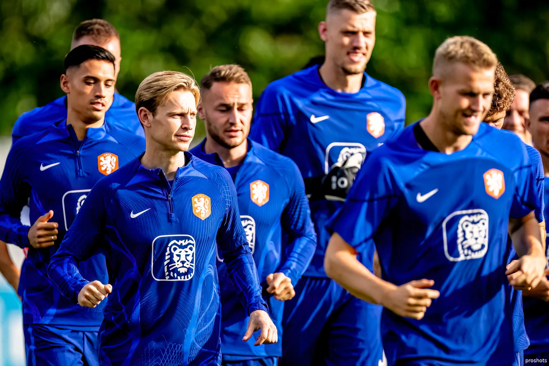 frenkie de jong nederlands elftal