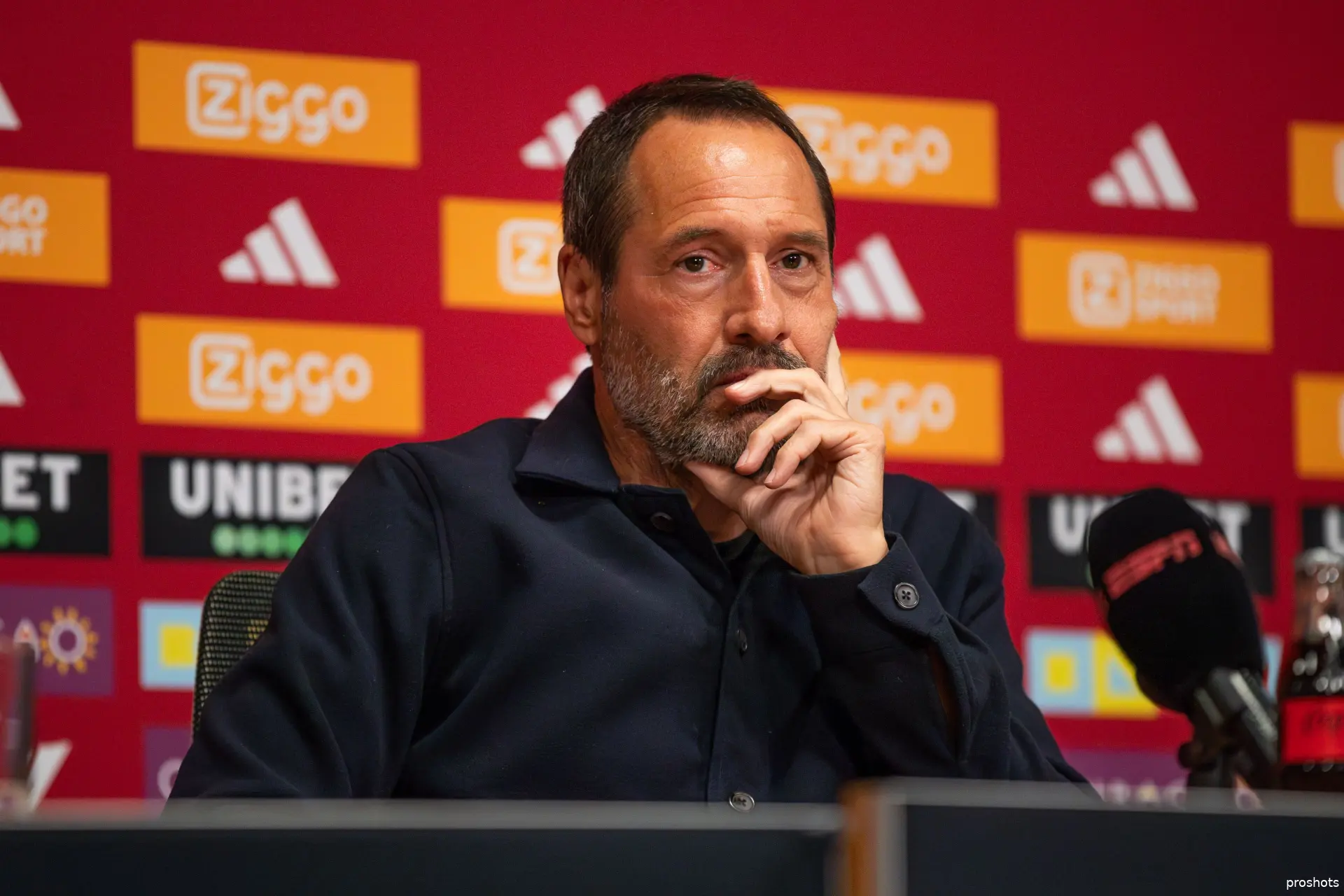 john van t schip ajax persconferentie
