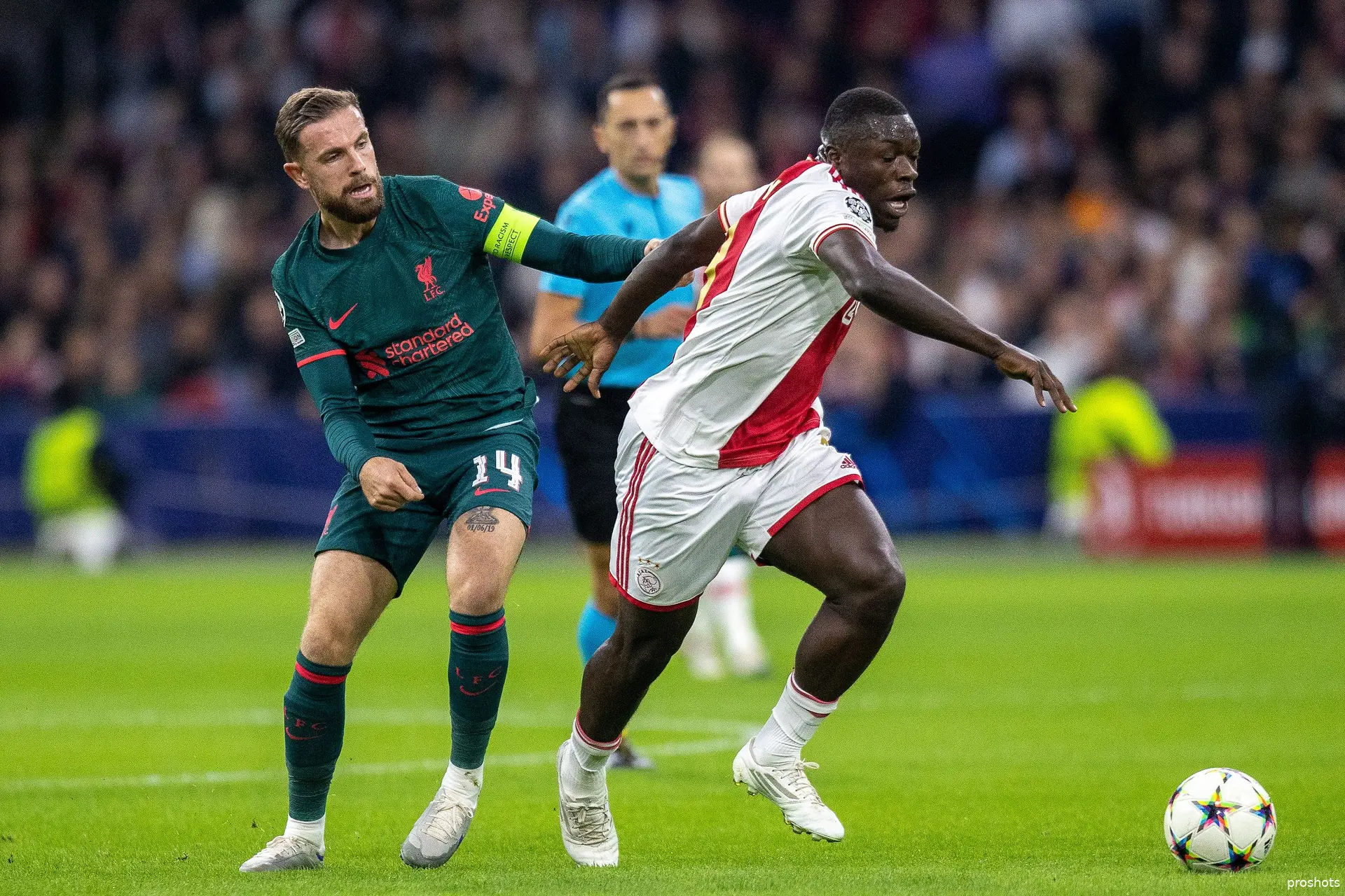 jordan henderson liverpool ajax champions league